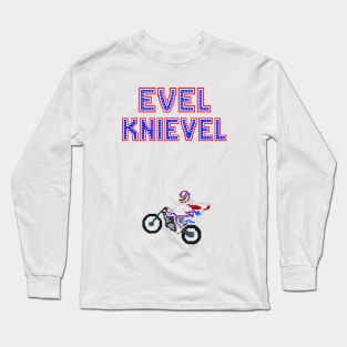 Evil Motorcycle Daredevil Long Sleeve T-Shirt